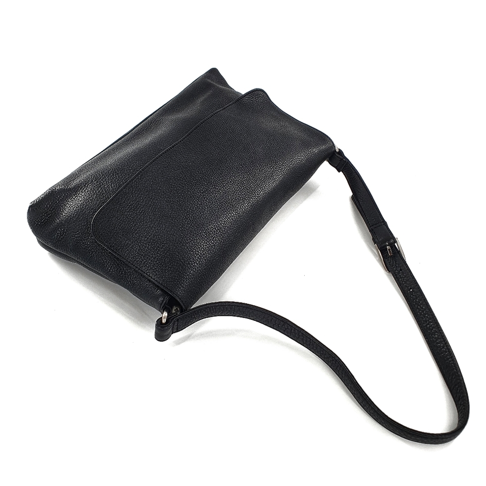 Stone Mountain Black Leather Purse